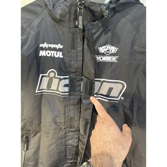 Icon Motorcycle Jacket PDX Men XL Waterproof - Picture 5 of 11